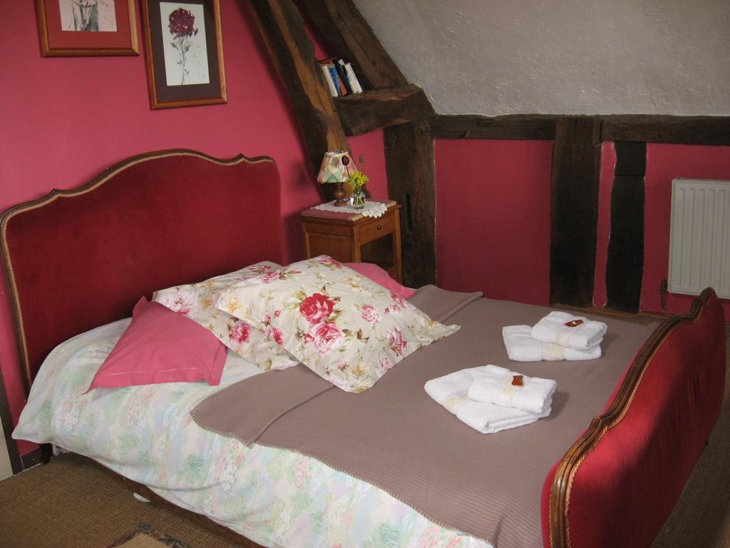 La Boursaie Acomodação com café da manhã Livarot-Pays-d'Auge Quarto foto